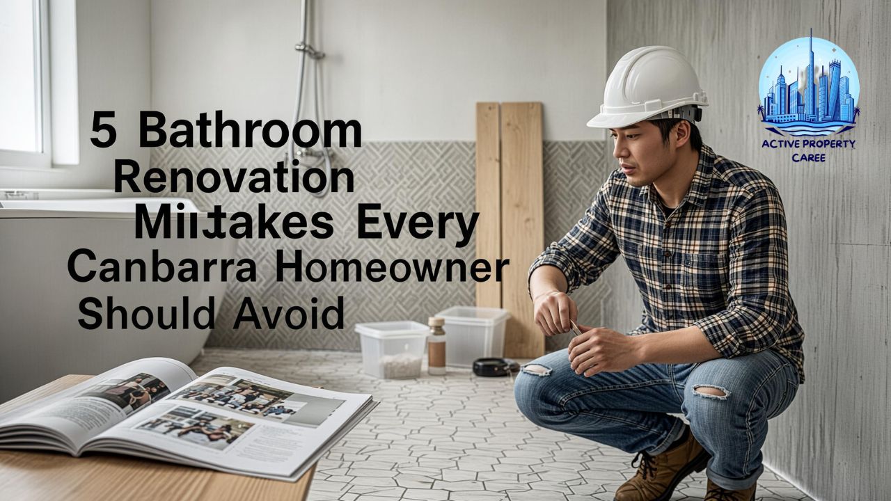 5 Bathroom Renovation Mistakes Every Canberra Homeowner Should Avoid