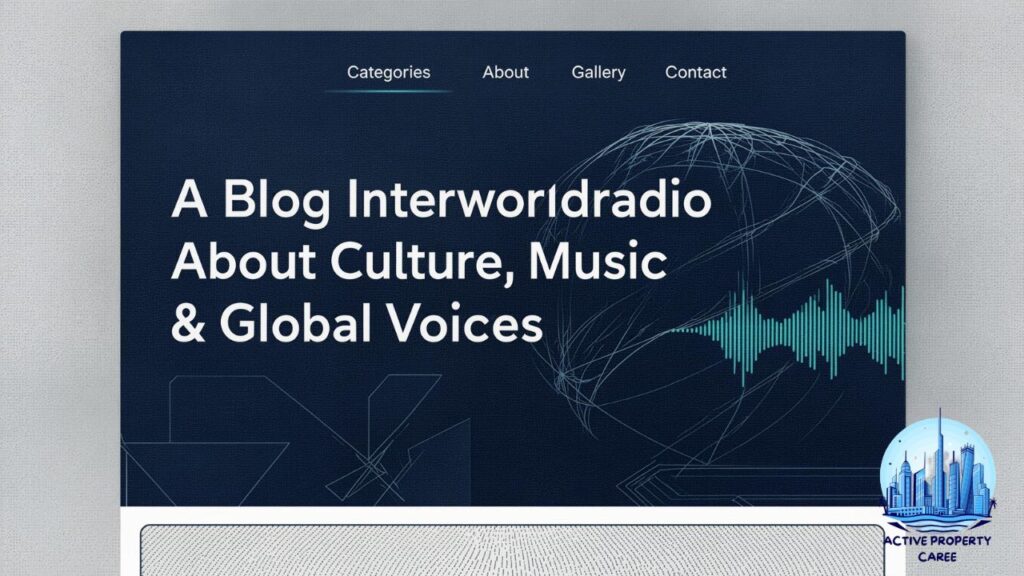 A Blog Interworldradio About Culture, Music & Global Voices