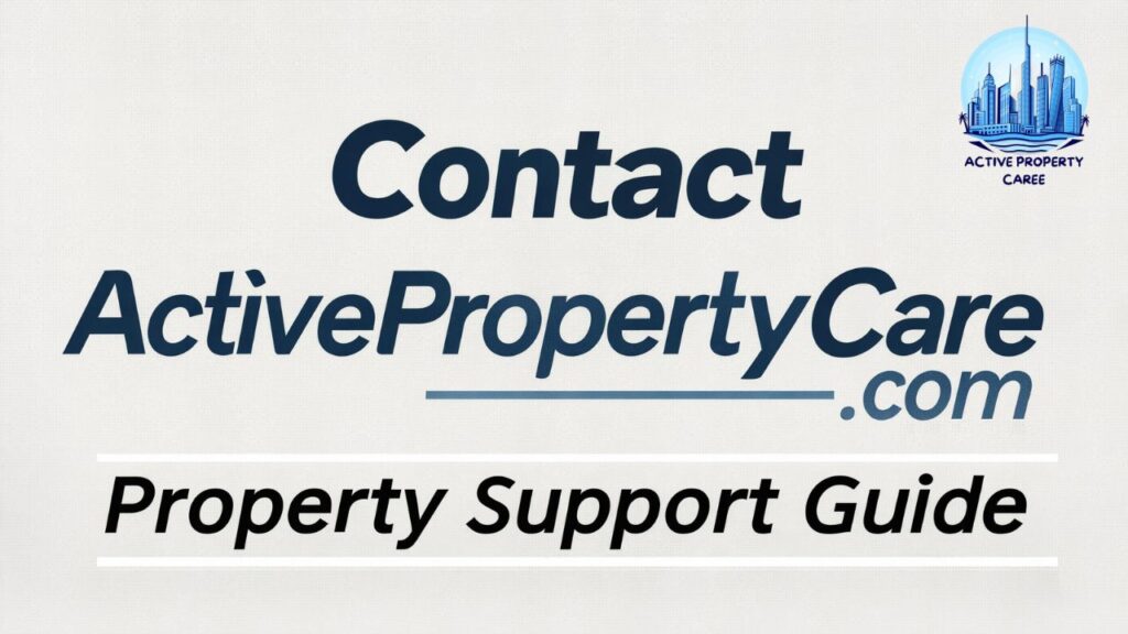 Contact ActivePropertyCare .com