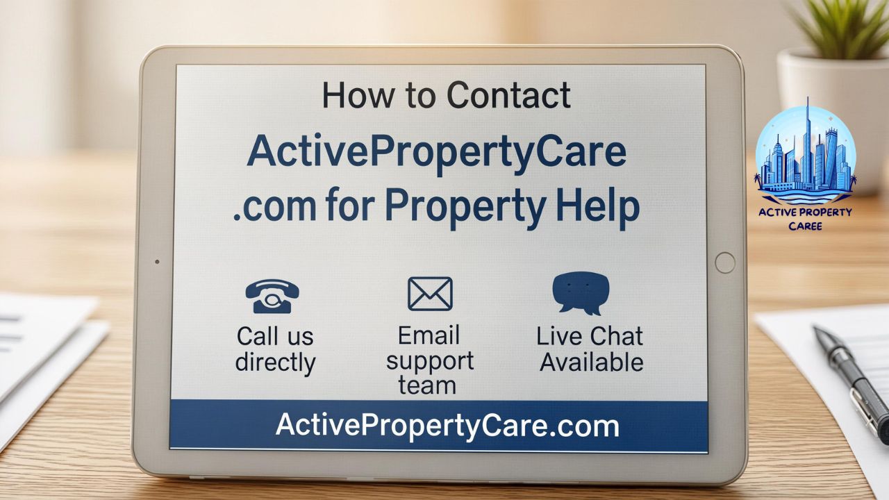 How to Contact ActivePropertyCare .com for Property Help