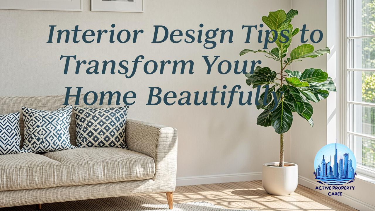 Interior Design Tips to Transform Your Home Beautifully