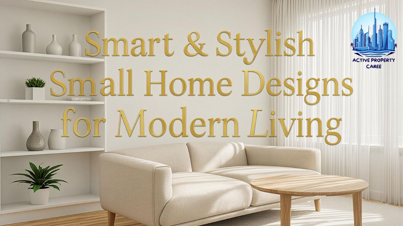 Smart & Stylish Small Home Designs for Modern Living