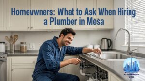 Homeowners What to Ask When Hiring a Plumber in Mesa