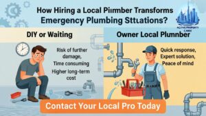 How Hiring a Local Plumber Transforms Emergency Plumbing Situations