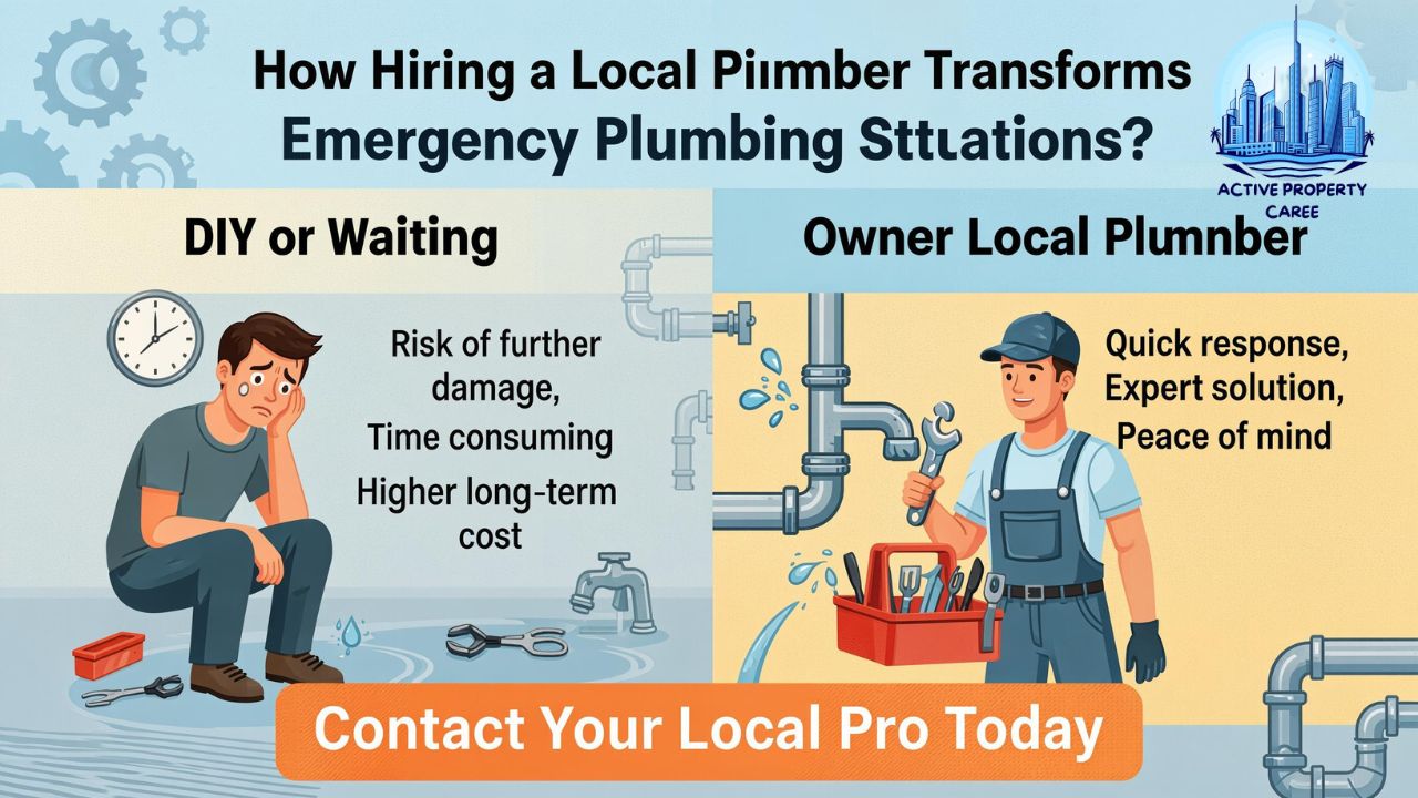 How Hiring a Local Plumber Transforms Emergency Plumbing Situations