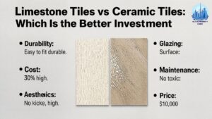 Limestone Tiles vs Ceramic Tiles Which Is the Better Investment