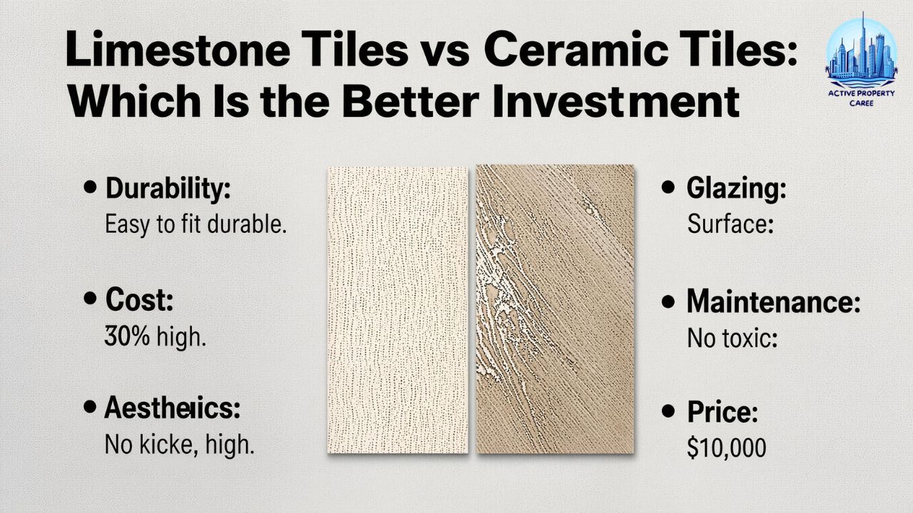 Limestone Tiles vs Ceramic Tiles Which Is the Better Investment
