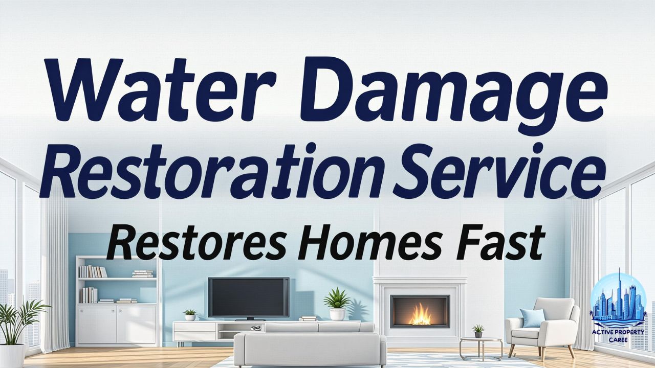 Water Damage Restoration Service Restores Homes Fast